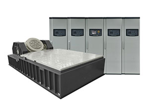 Sistema de prueba de vibración, refrigerado por agua